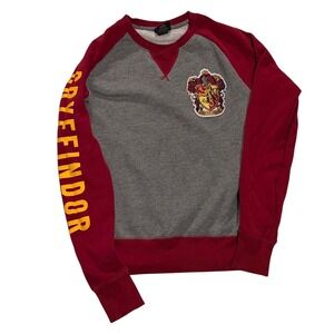 Harry Potter Gryffindor Sweatshirt Universal Studios Wizarding World Maroon XS